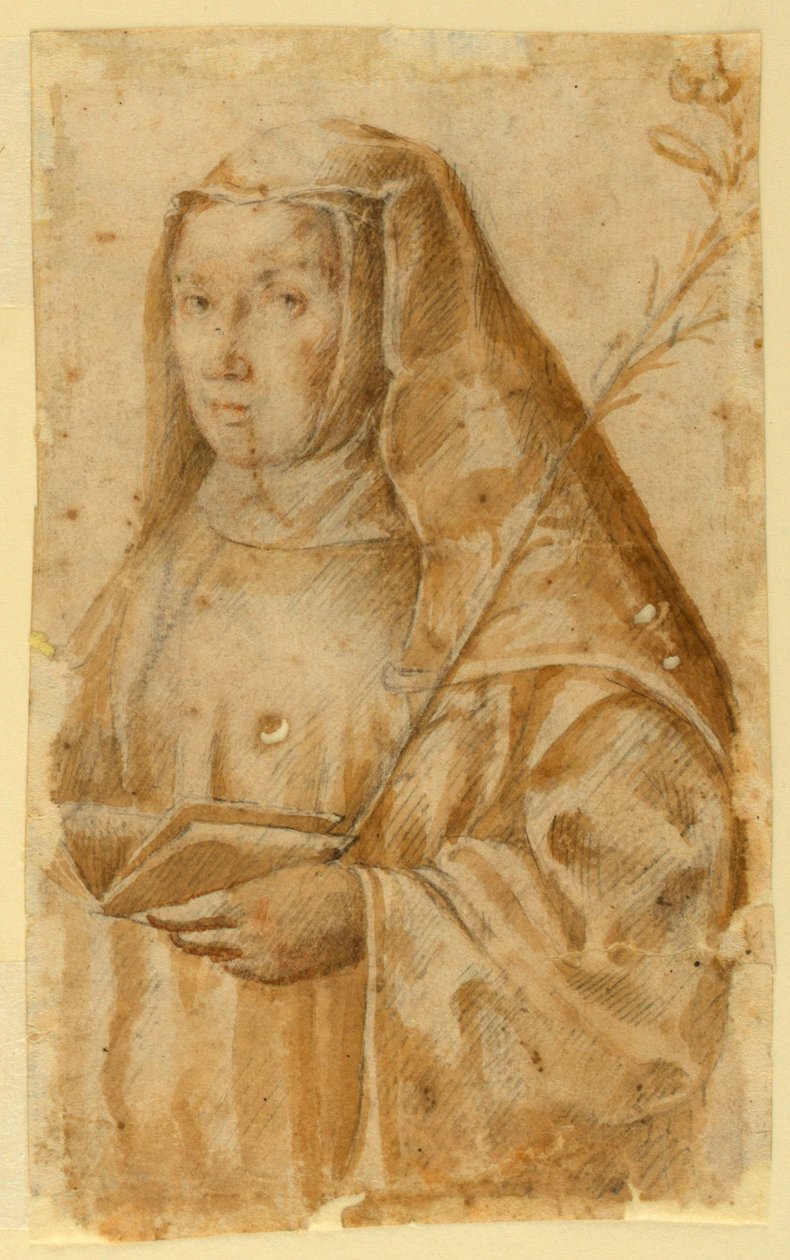 Portret van Sint Catharina van Siena door Unknown artist