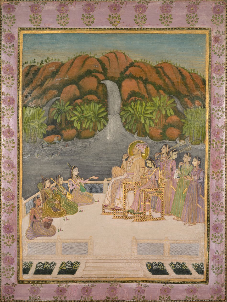 Portret van Sardar Singh (Zoon van Savant Singh, 1730-68) door Unknown artist