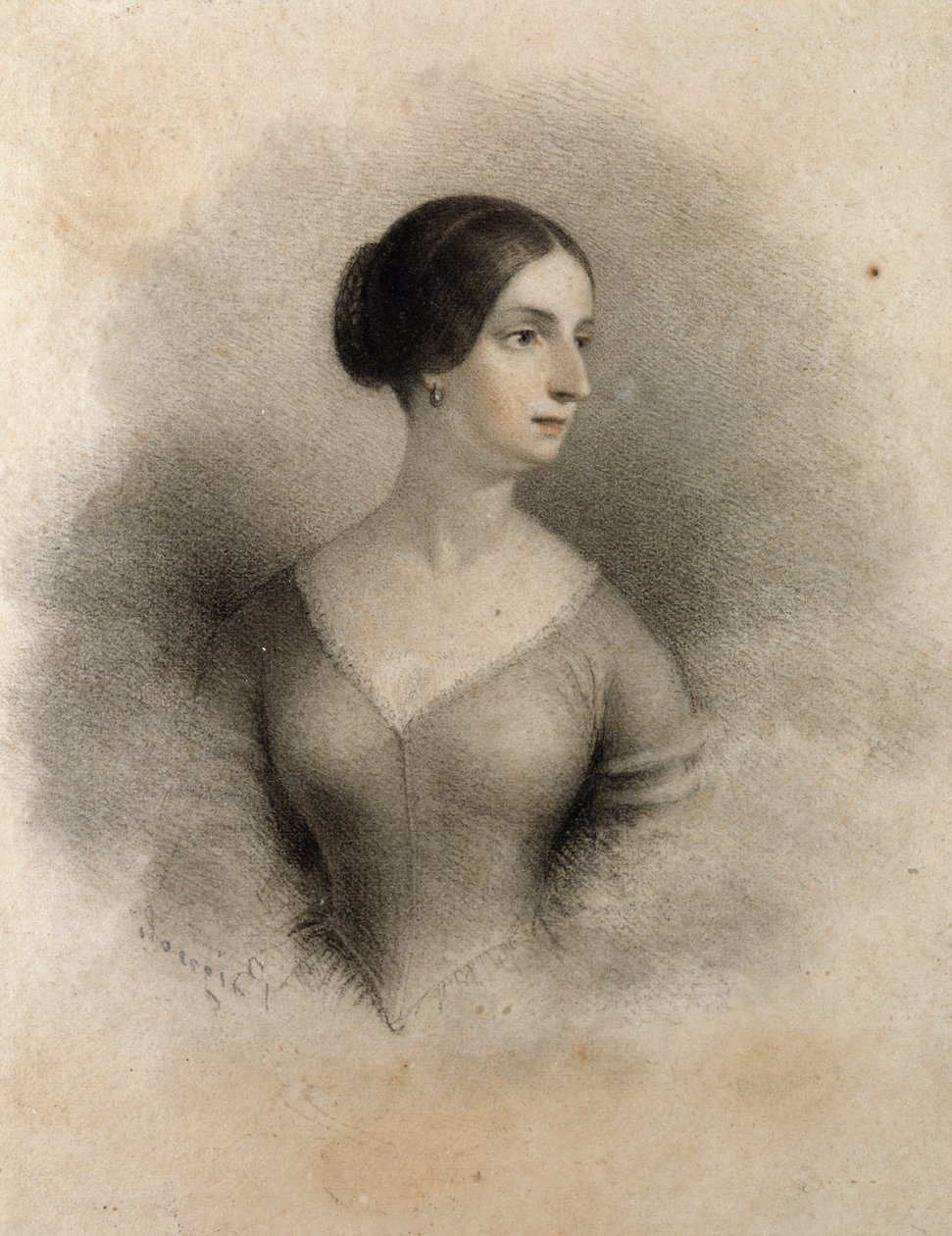 Portret van Teresa Borri (1799-1861) door Unknown artist