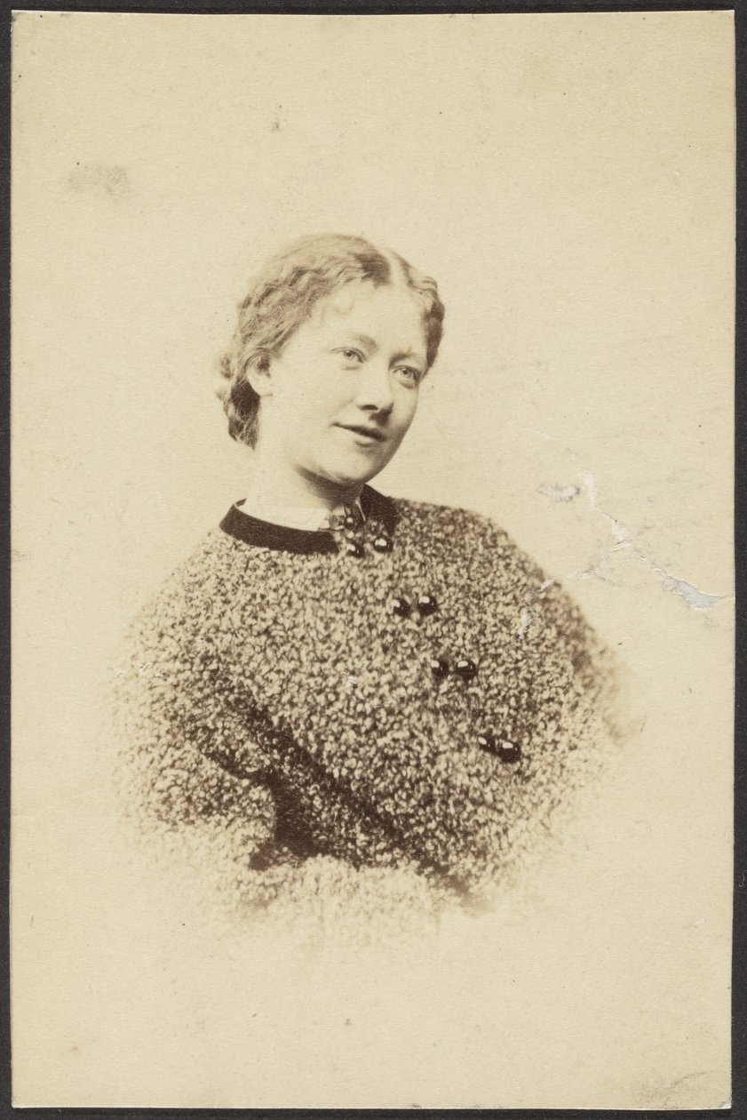 [Portret van een vrouw]. door Unknown artist