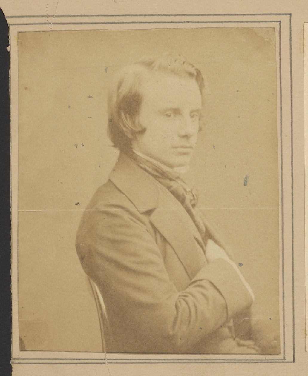 [Portret van jonge man]. door Unknown artist