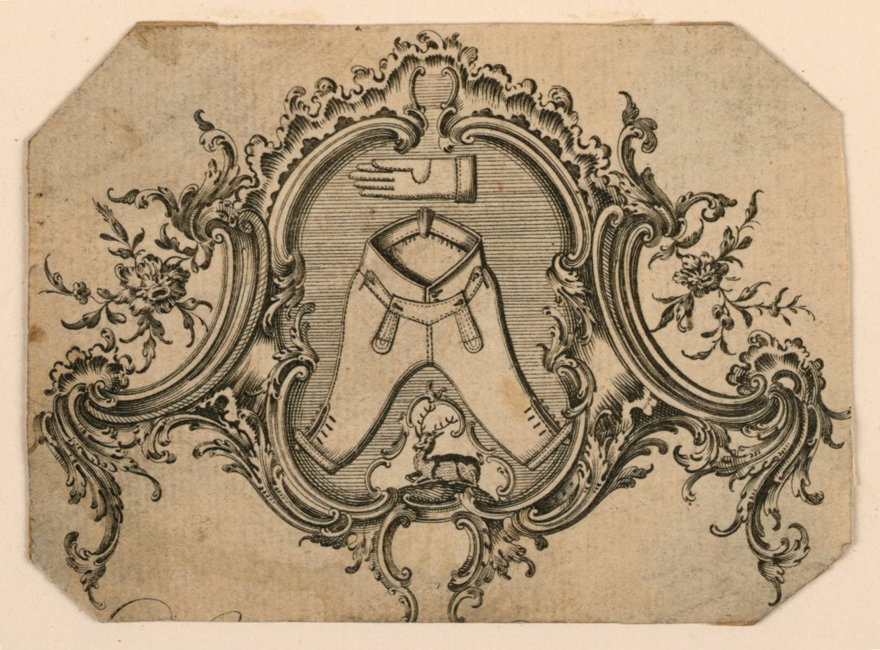 Mogelijke Handelskaart voor Kleermaker door Unknown artist
