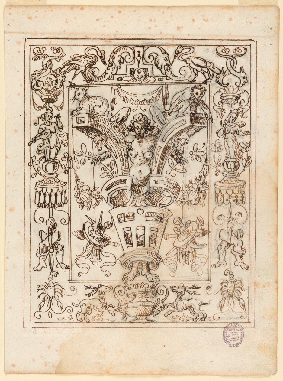 Project: de Decoratie van een Paneel door Unknown artist