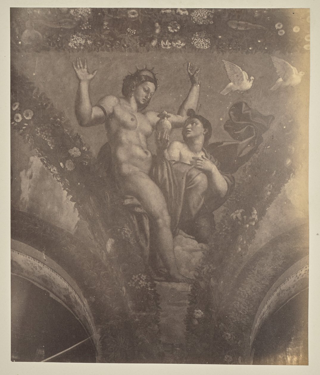 Psyche overhandigt de pot aan Venus door Unknown artist