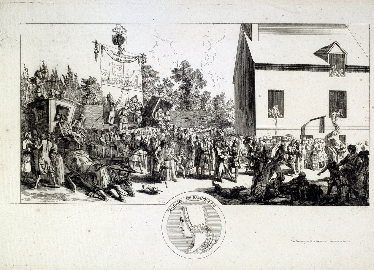Ramponaux taverne door Unknown artist