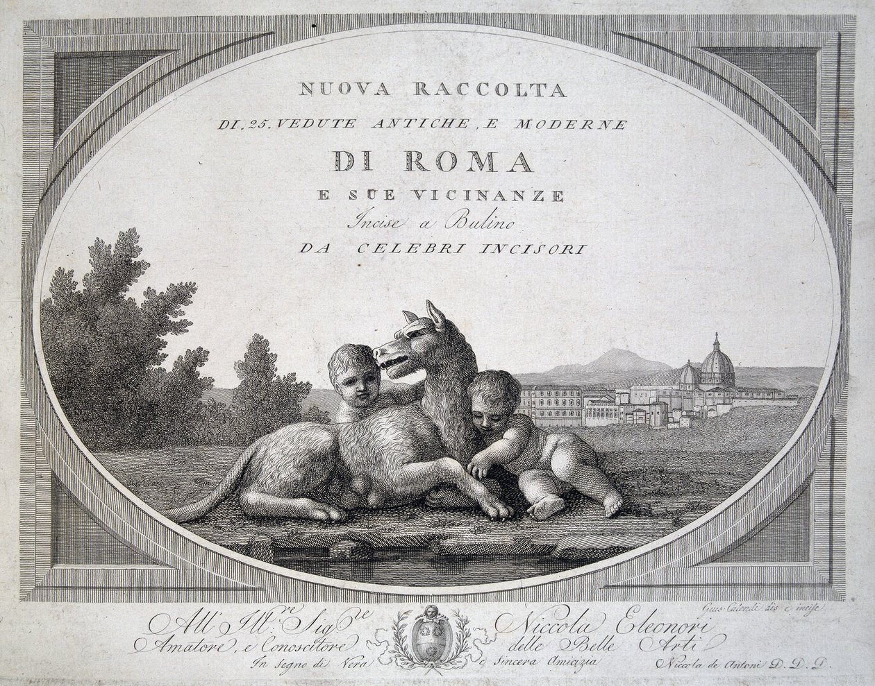 Remus en Romulus en de wolf - in 