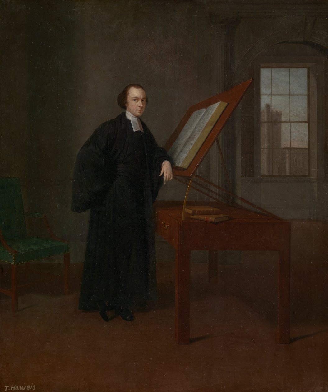 Revd. Dr. Thomas Haweis (1734-1820) door Unknown artist