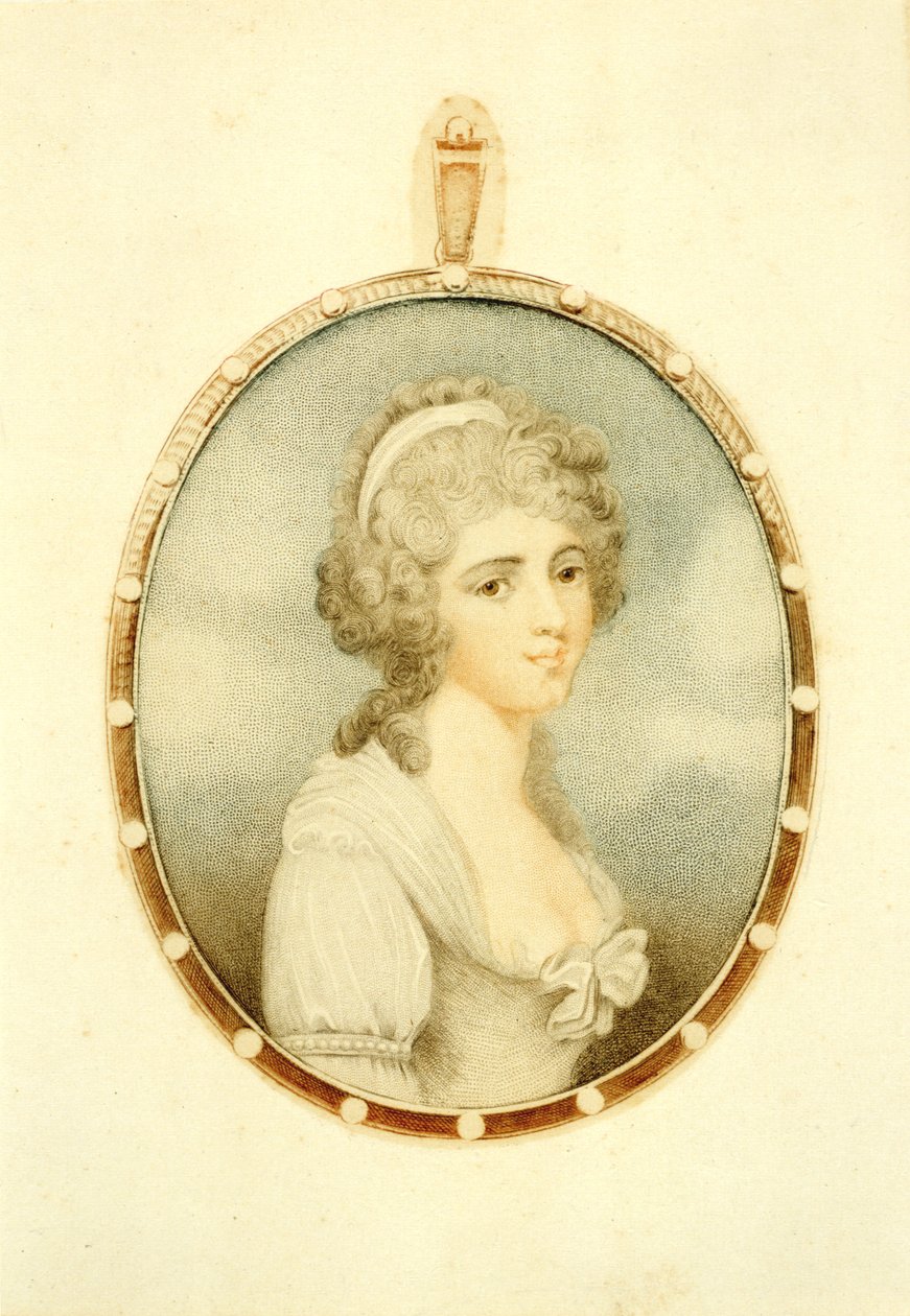 Ann (Nancy) Storace, Engelse sopraan door Unknown artist