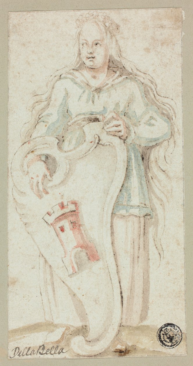 Heilige Barbara door Unknown artist