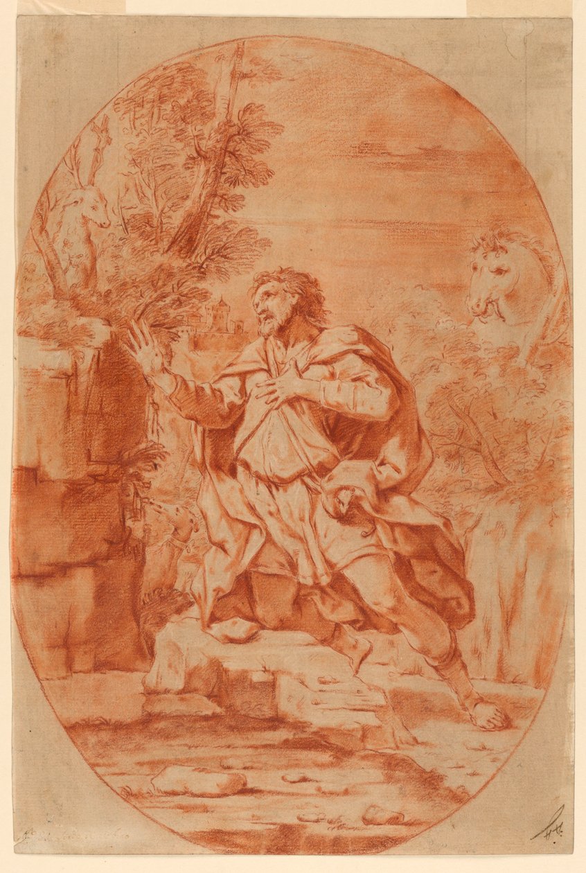 Sint Hubertus door Unknown artist