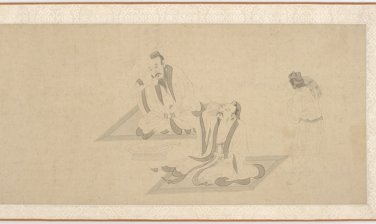 Scènes uit het leven van Tao Yuanming (deel 1) door Unknown artist