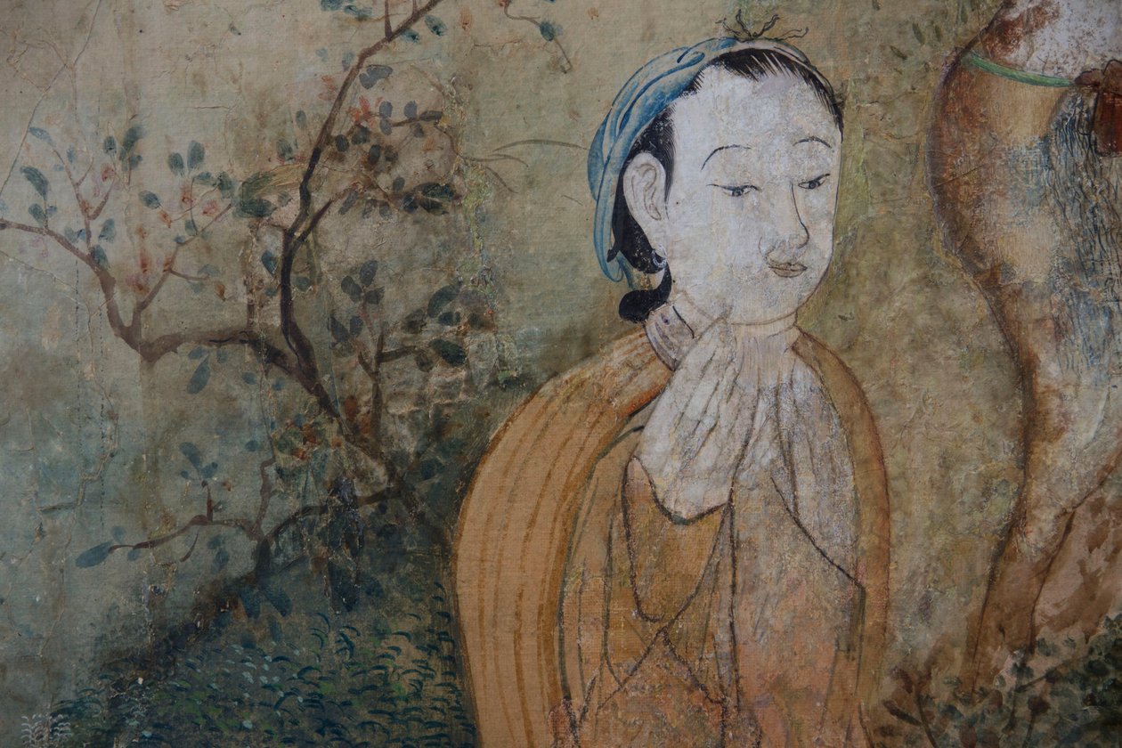 Scènes uit het dagelijks leven in China (detail) door Unknown artist