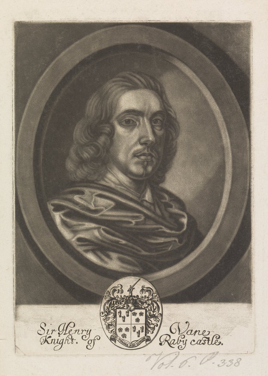 Sir Henry Vane, Ridder van Raby Castle door Unknown artist