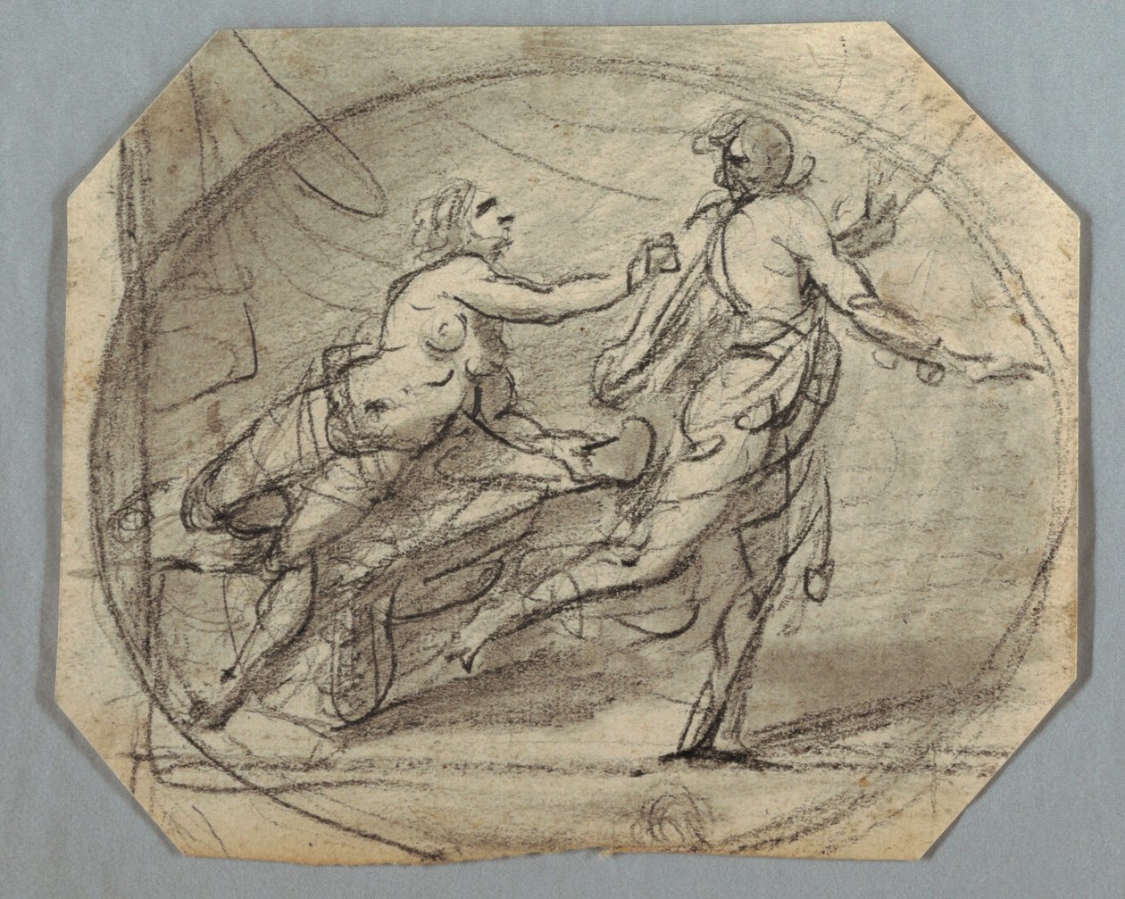 Schets voor een schilderij door Unknown artist