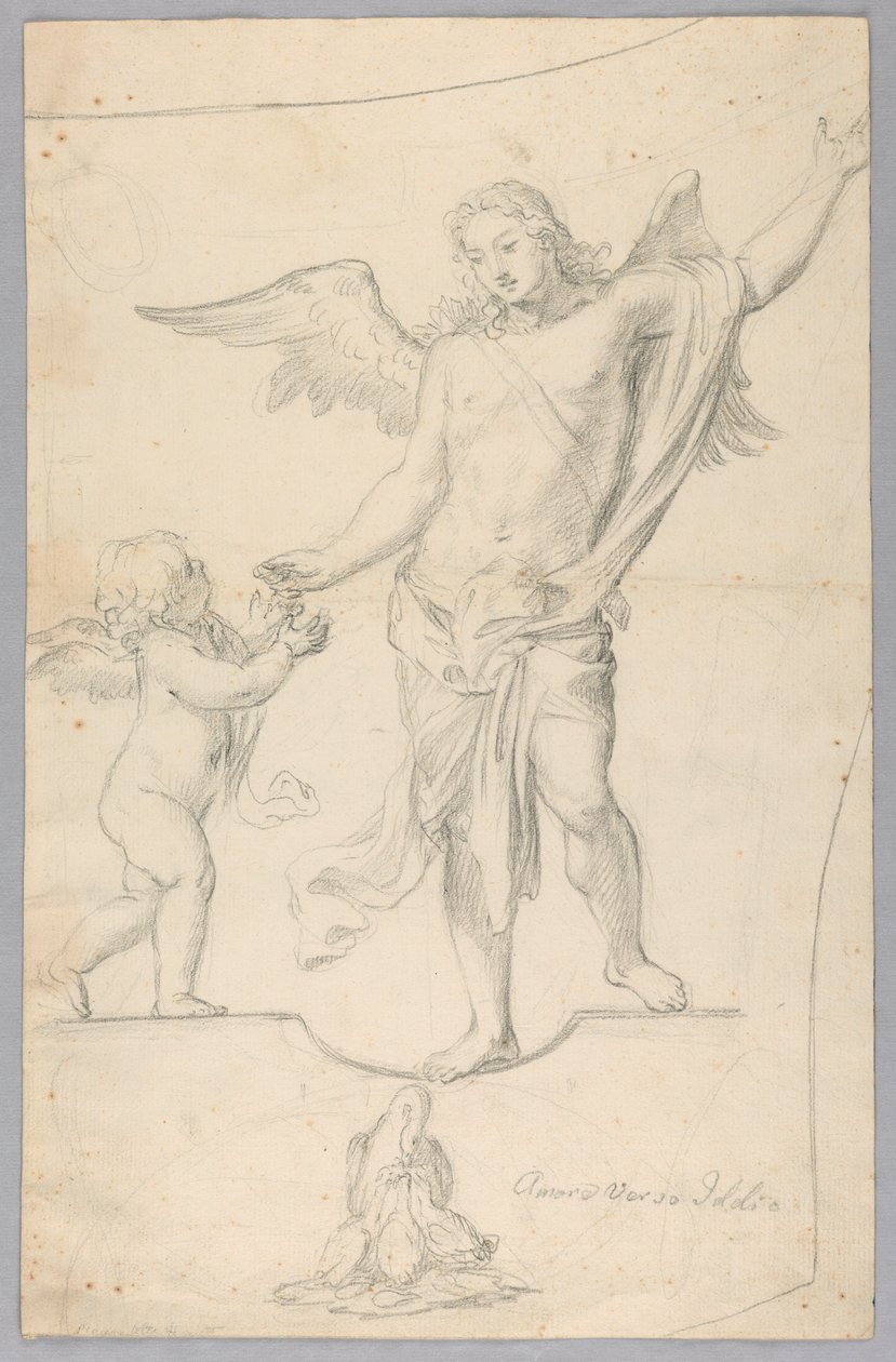 Studie voor Allegorisch Schilderij door Unknown artist