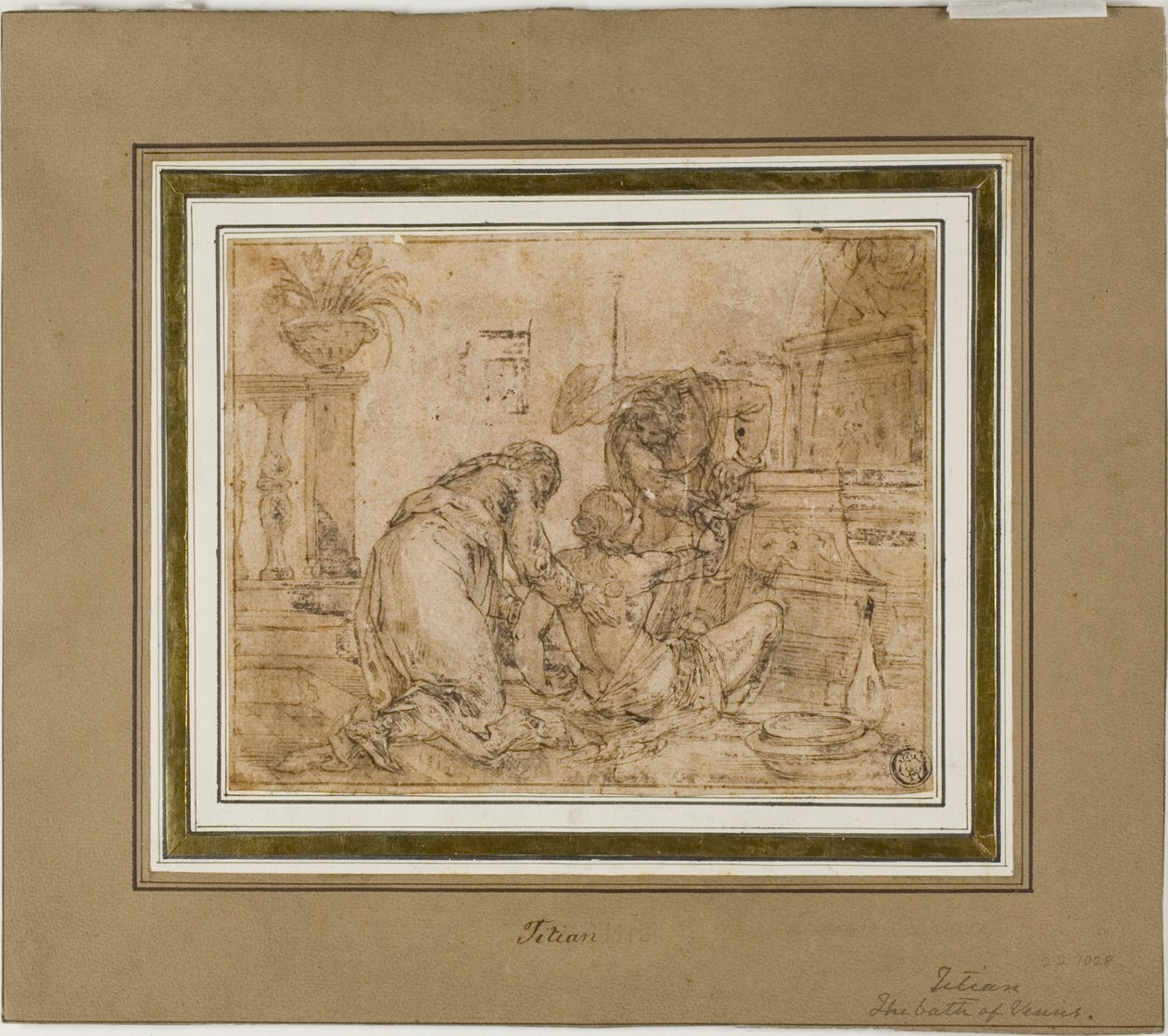 Susanna en de Ouderen door Unknown artist