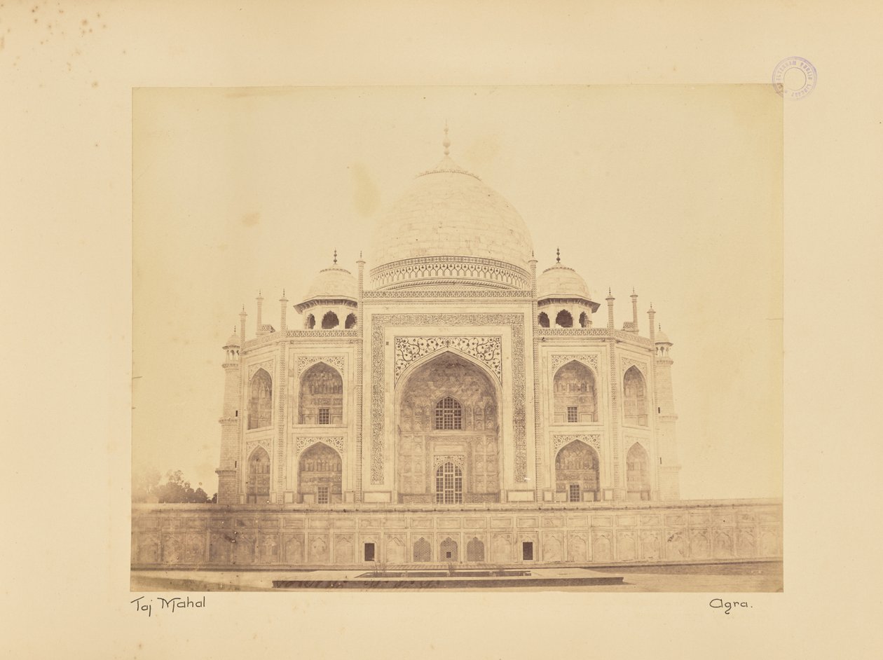 Taj Mahal. Agra door Unknown artist