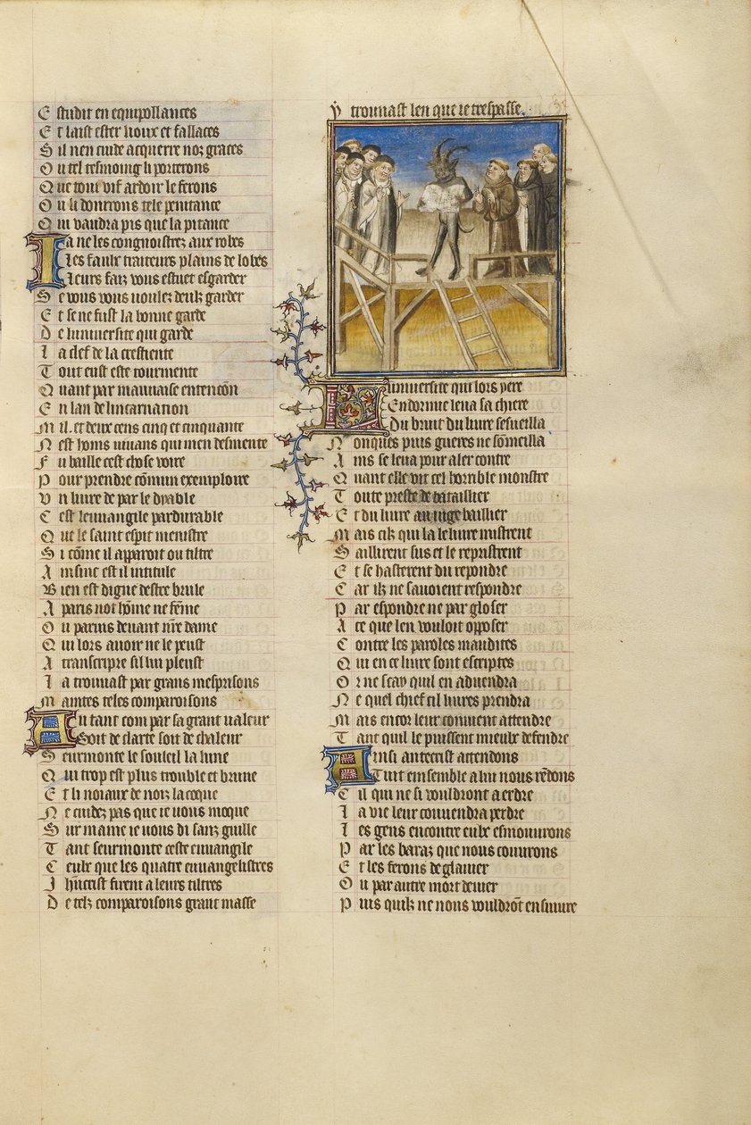 De antichrist voor geleerden en monniken door Unknown artist