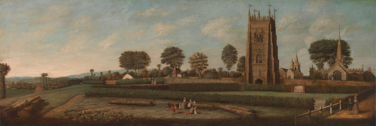 De Klokkentoren van Evesham door Unknown artist