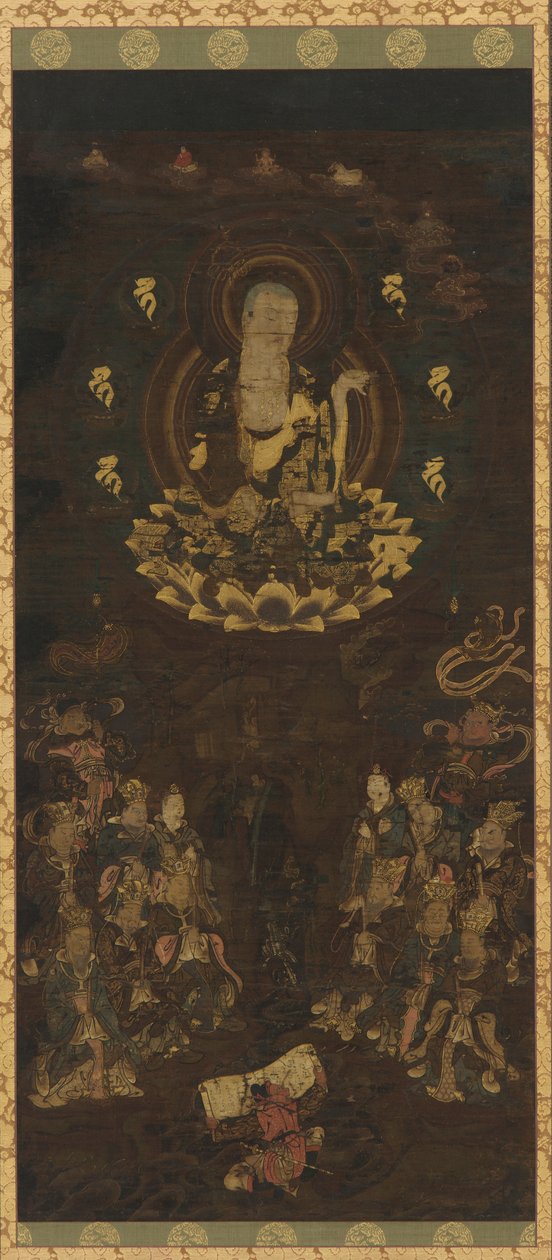 De Bosatsu Jizo en de Tien Koningen van de Hel door Unknown artist