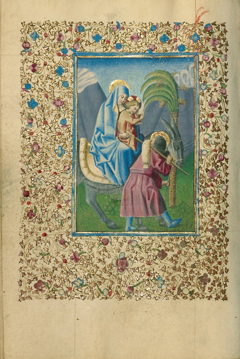 De vlucht naar Egypte door Unknown artist