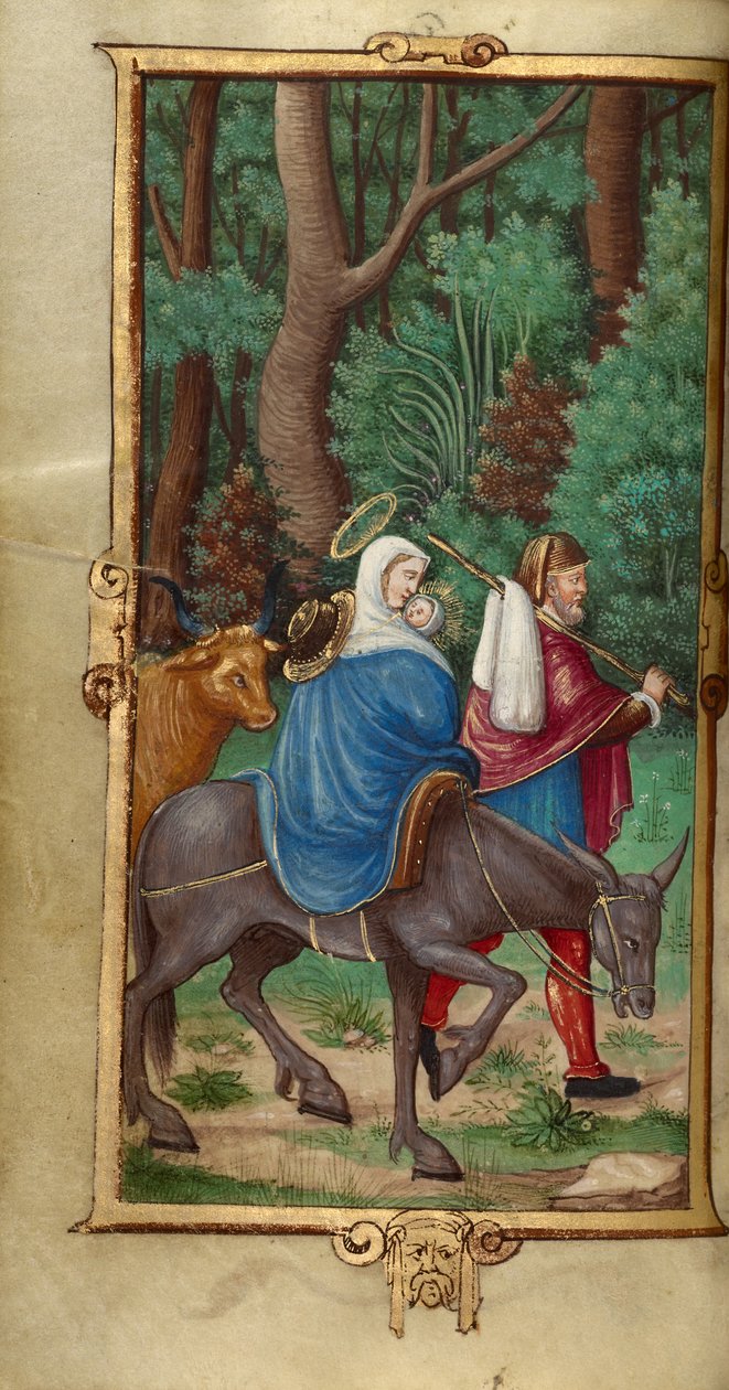 De vlucht naar Egypte door Unknown artist