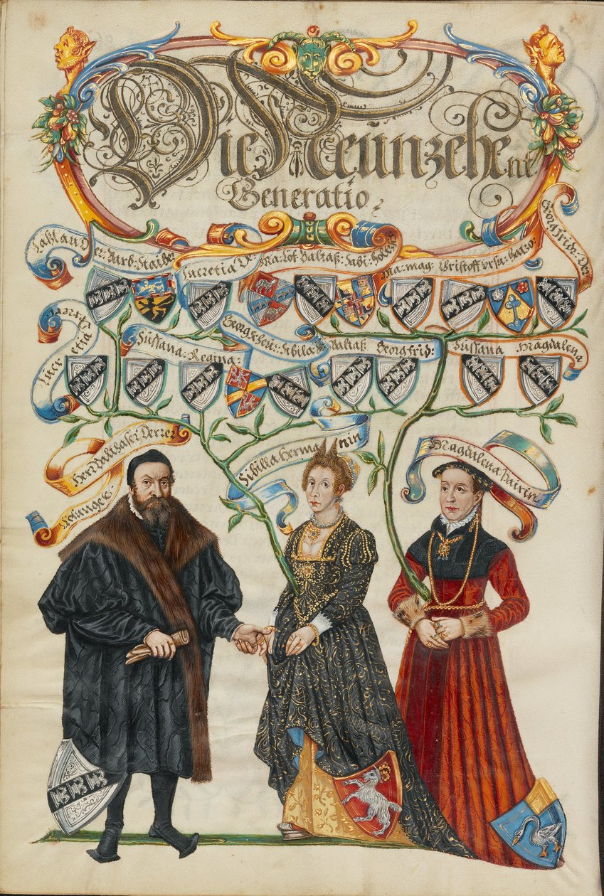 De negentiende generatie, Balthasar Derrer door Unknown artist