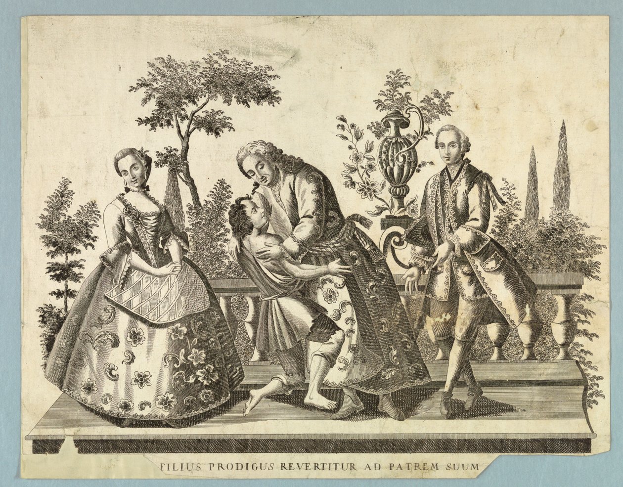 De Terugkeer van de Verloren Zoon door Unknown artist