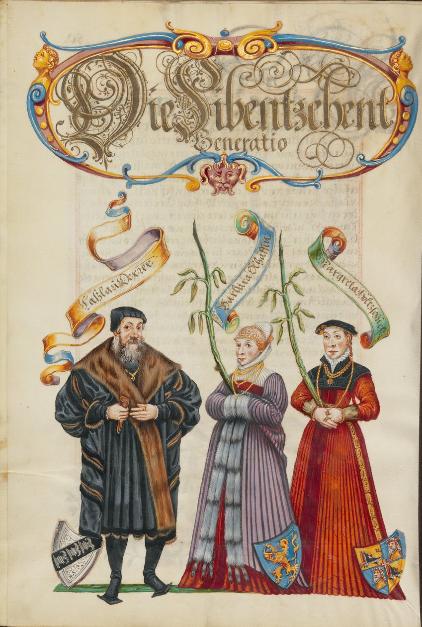 De zeventiende generatie, Lasslau Derrer door Unknown artist