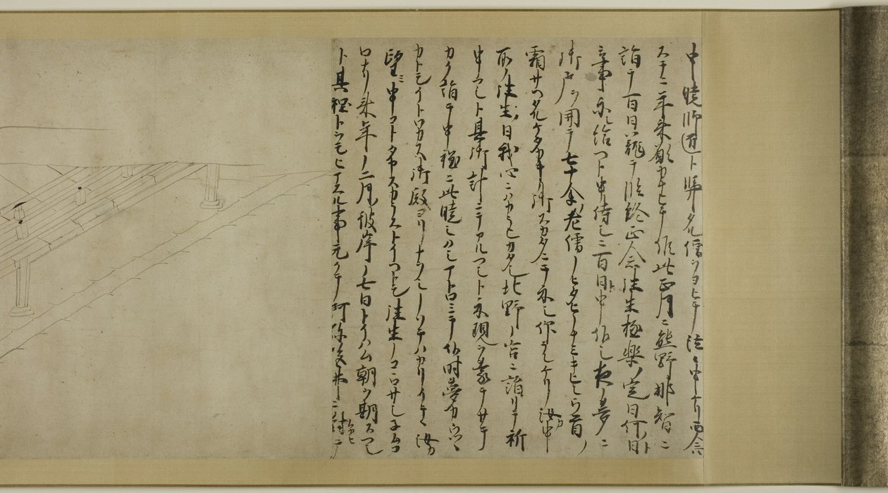 Het verhaal van Sugawara no Michizane (Kitano Tenjin Emaki Dankan) door Unknown artist
