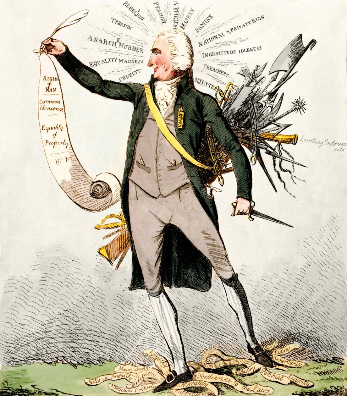 Thomas Paine (1737-1809), Britse schrijver en politicus met 