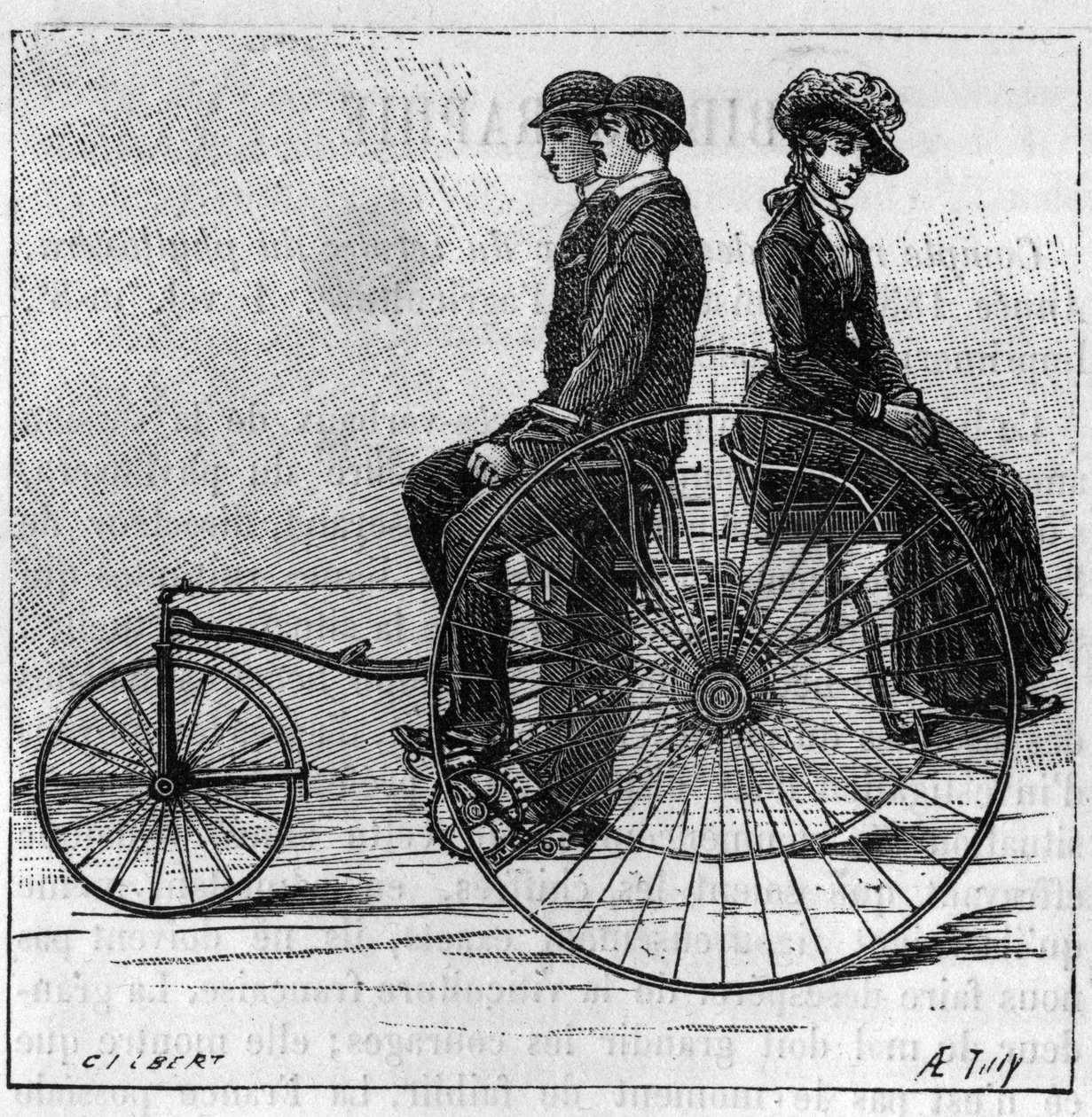 Driewielers op de Stanley Club Tentoonstelling in Londen, Engeland door Unknown artist
