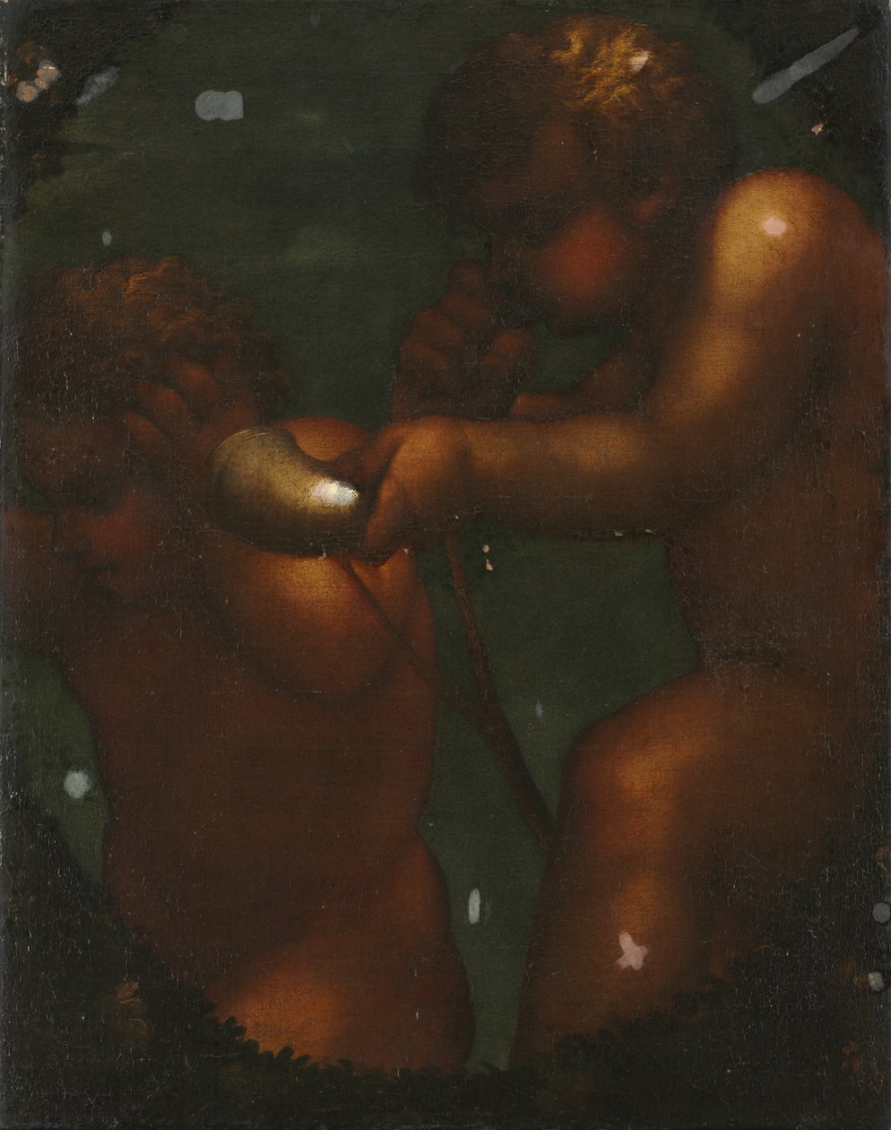 Twee Putti door Unknown artist