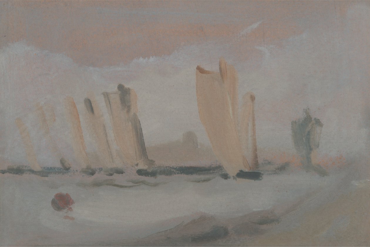 Jachtwedstrijden op de Solent door Unknown artist