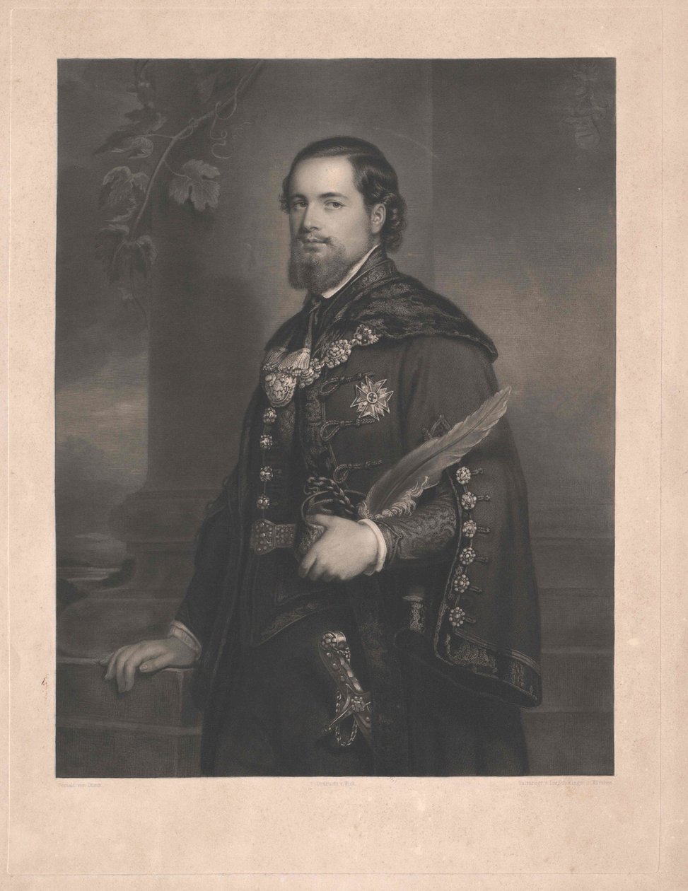 Van een Mr. lift staat circa 1850 door Unknown artist