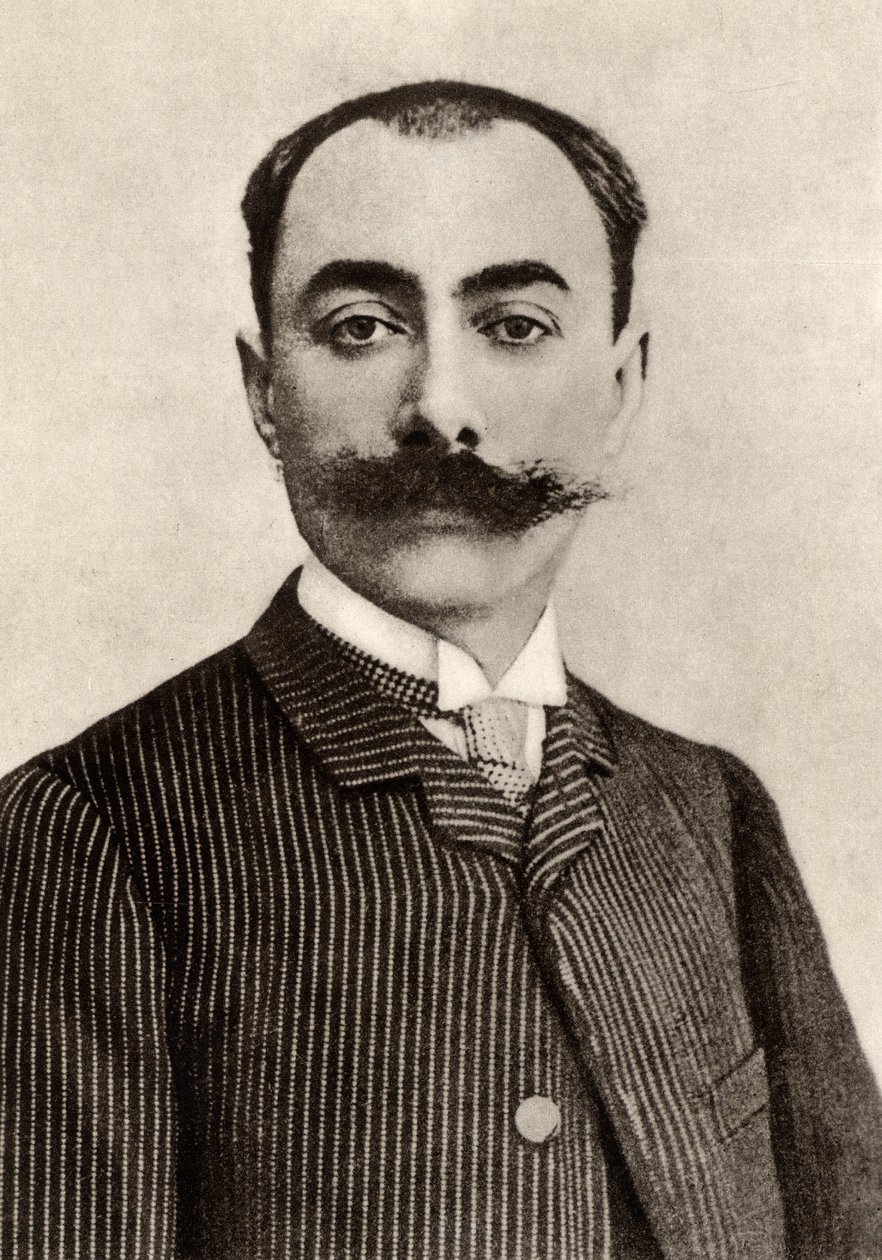 Andre (Charles Prosper) Messager (1853-1919) Franse componist en dirigent door Unknown photographer