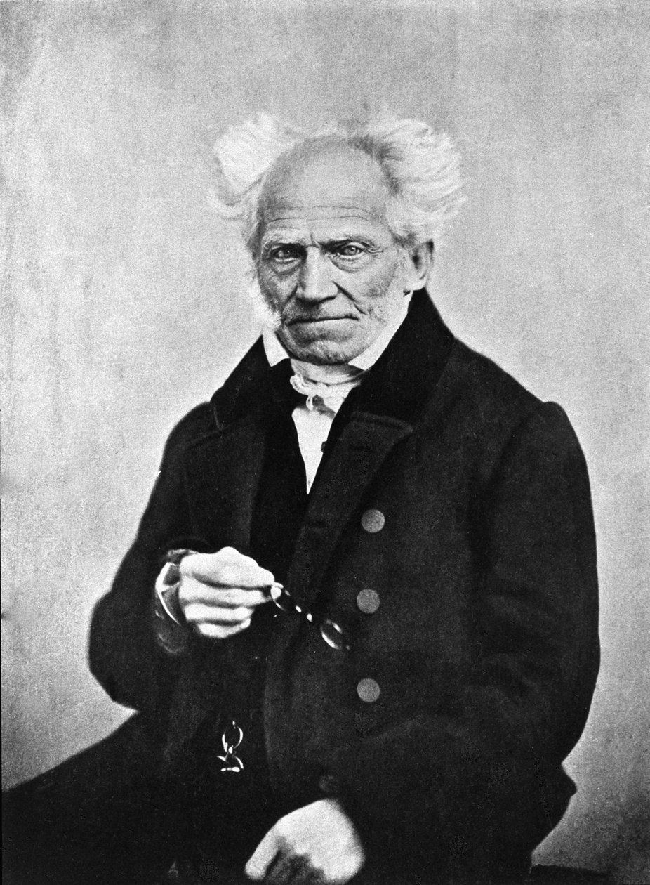 Arthur Schopenhauer (1788-1860), Duitse filosoof. door Unknown photographer