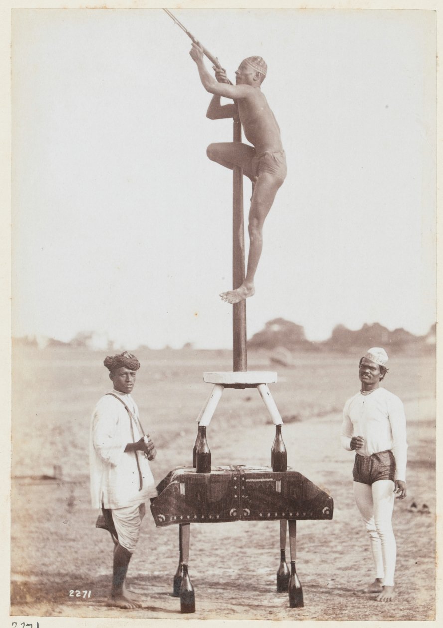 Atletische oefeningen in het Delhi Kamp van Oefening door Unknown photographer