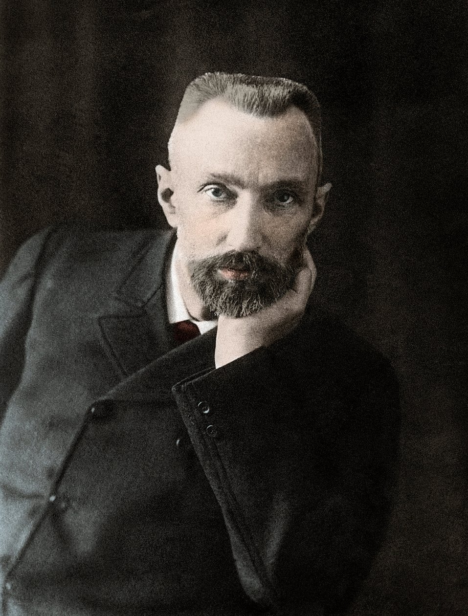 Frans natuurkundige Pierre Curie - Portret van Pierre Curie (1859-1906), Frans natuurkundige door Unknown photographer