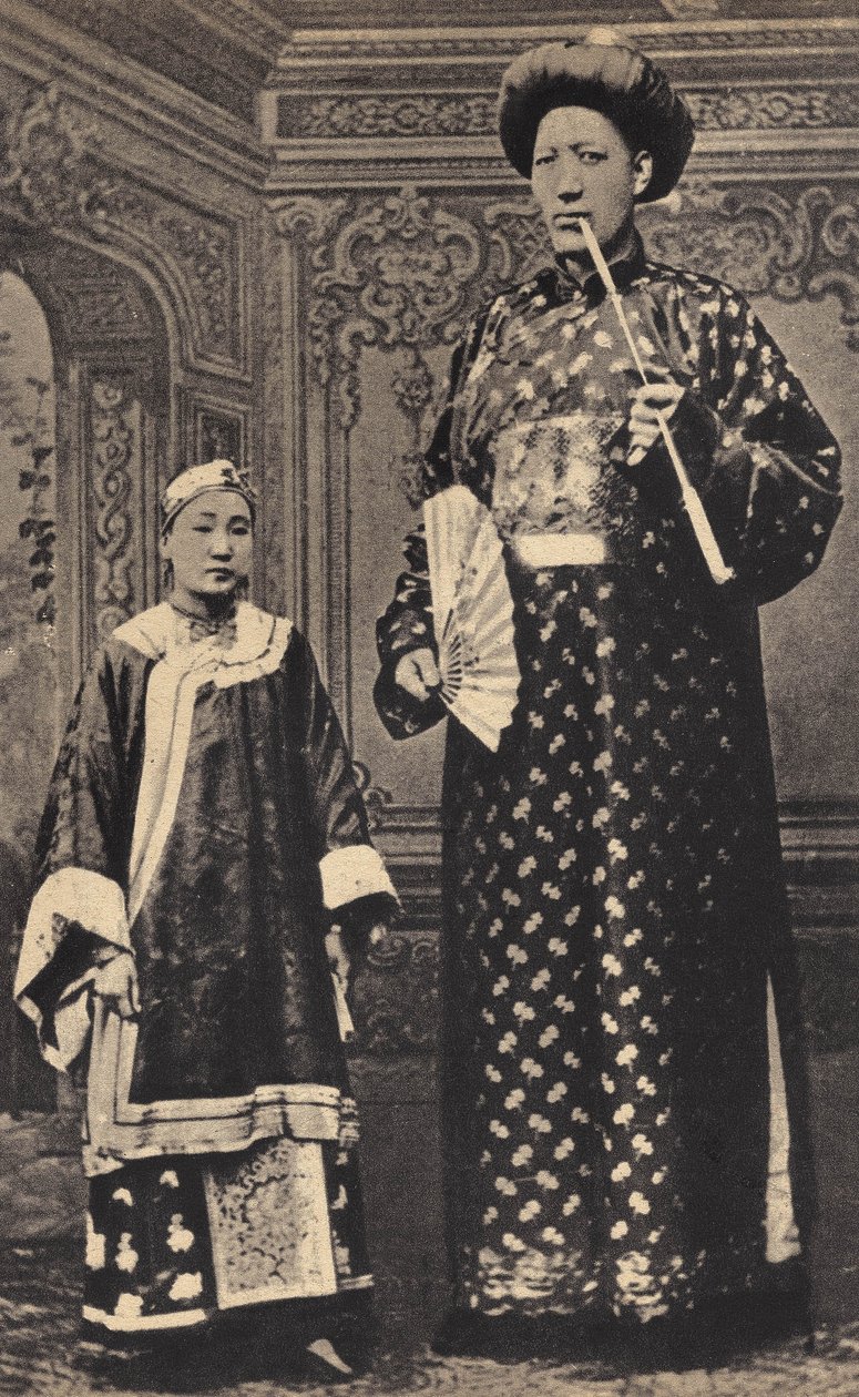 Les Monsters, de reus van China. Fotografie, eind 19e eeuw, Parijs. Privécollectie. door Unknown photographer