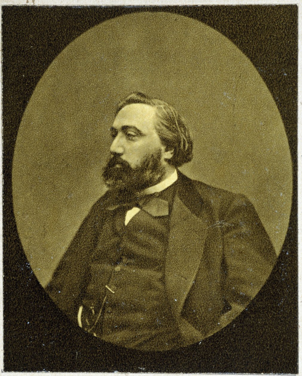 Léon Gambetta in 1882 door Unknown photographer
