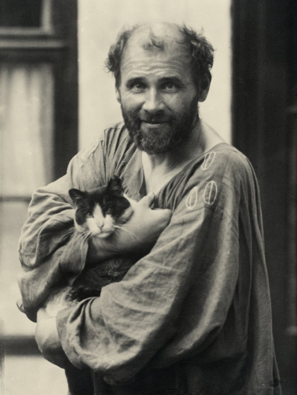 Afbeelding van Gustav Klimt (1862-1918) door Unknown photographer