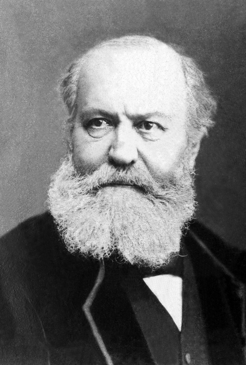 Portret van Charles Gounod (1818-1893), Franse componist. door Unknown photographer