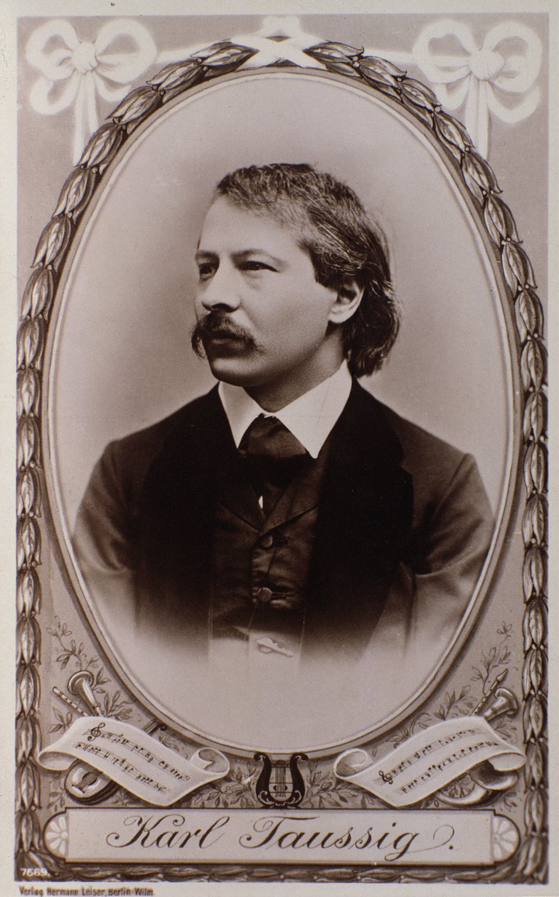 Portret van Karl Taussig door Unknown photographer