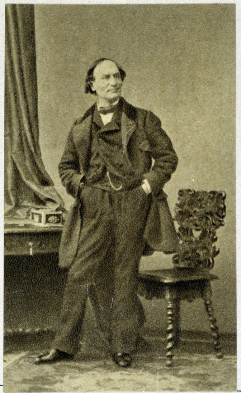 Portret van Robert Houdin in 1855 door Unknown photographer