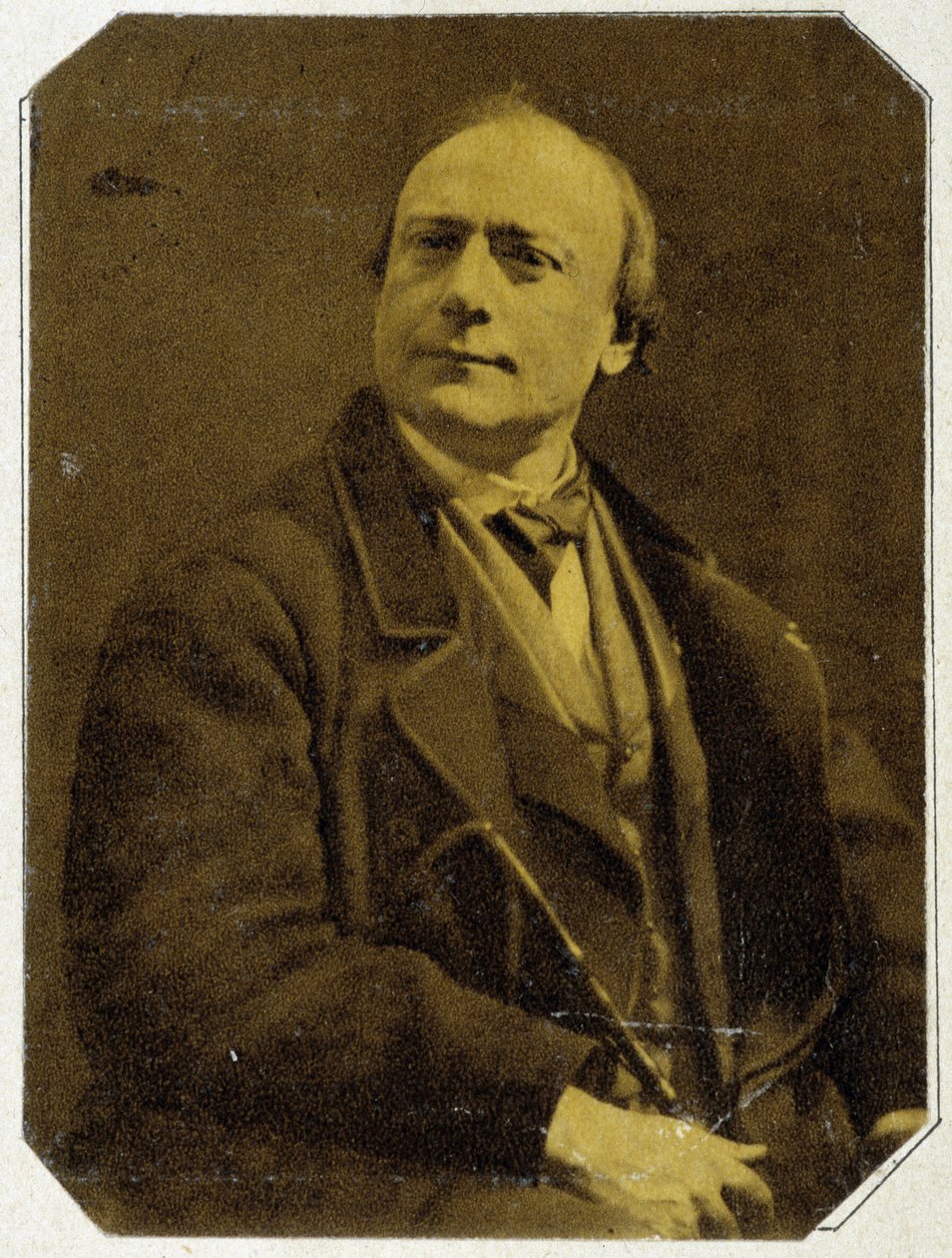 Portret van Théodore de Banville in 1873, Franse dichter (1823 - 1891) door Unknown photographer