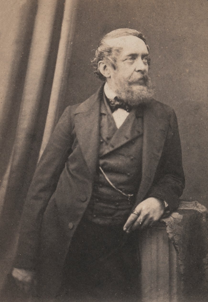 Portret van de Hongaarse politicus Lajos Kossuth door Unknown photographer