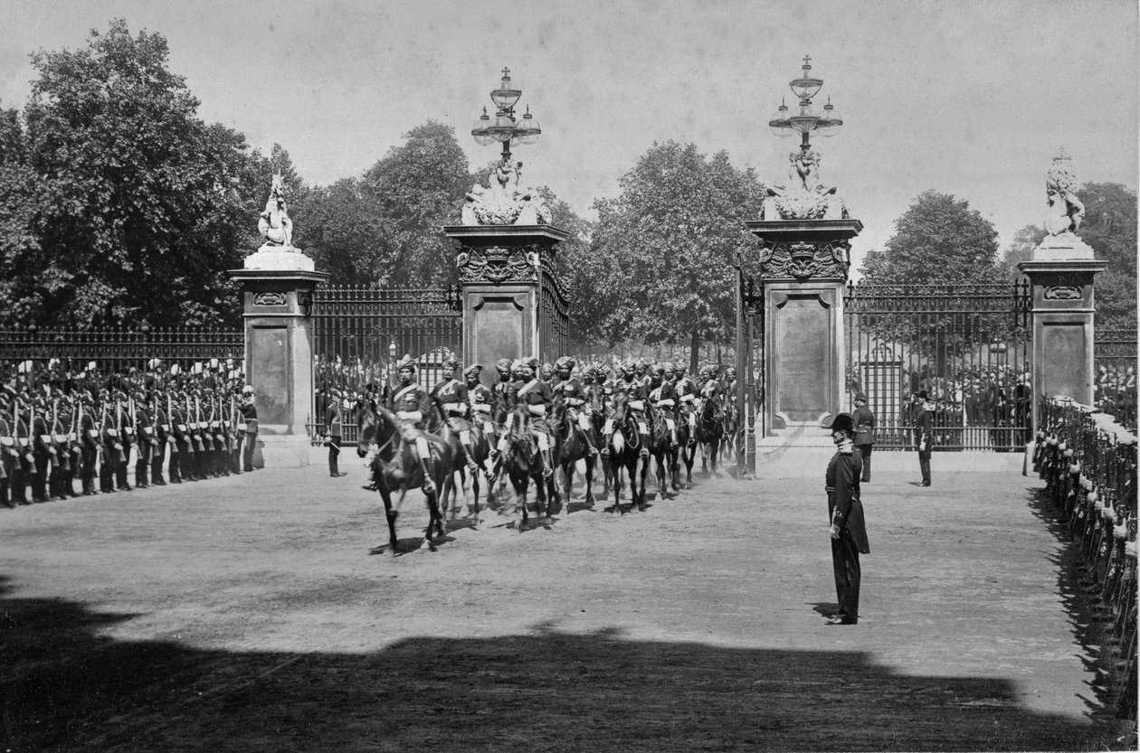 Diamanten Jubileum Processie van Koningin Victoria, 22 juni 1897 door Unknown photographer