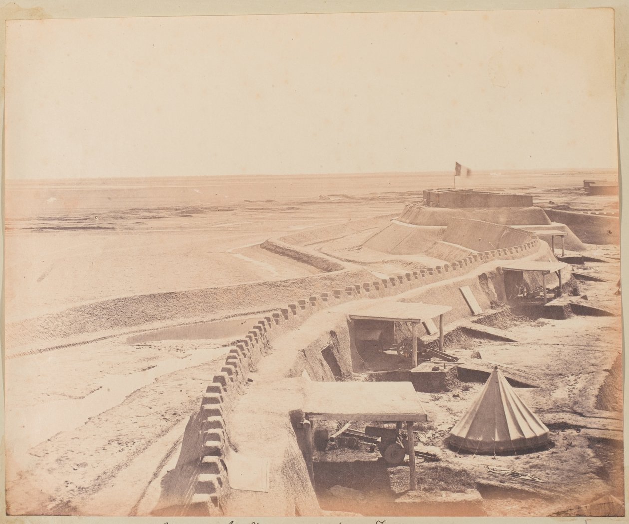 Taku Fort, China door Unknown photographer
