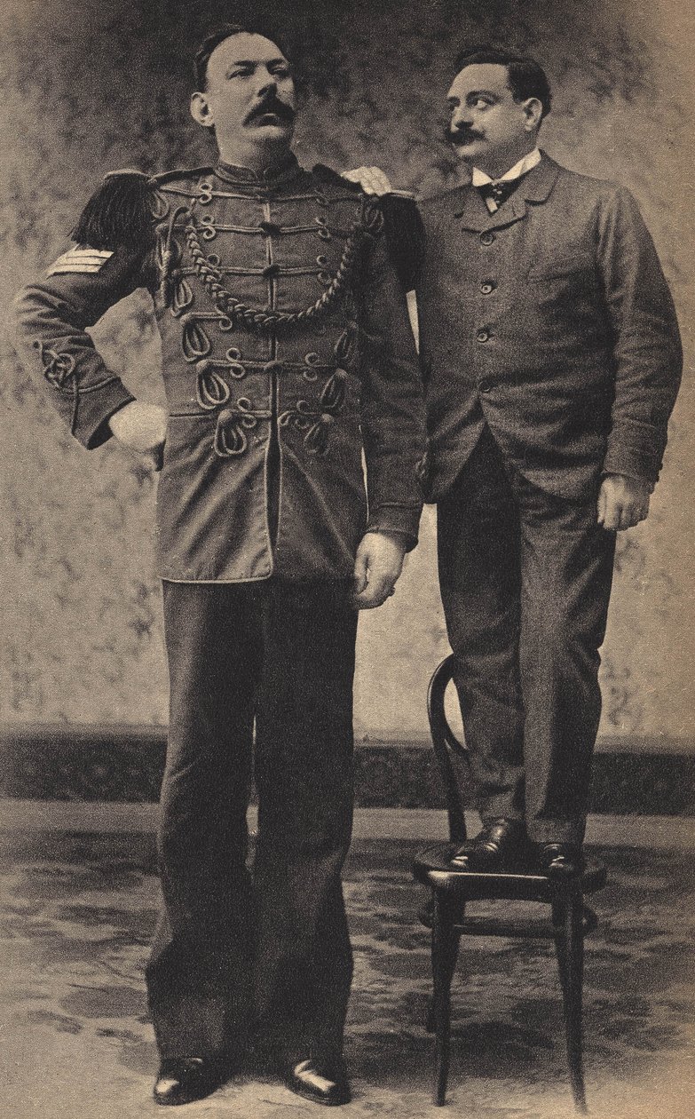 De Monsters, de Reus. Fotografie, eind 19e eeuw, Parijs door Unknown photographer